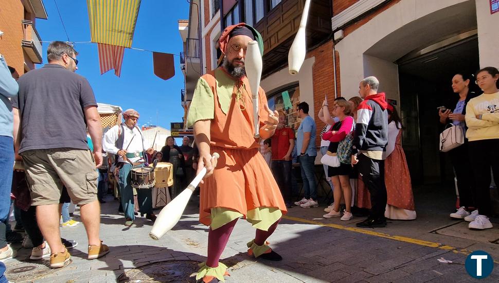 Más de 35.000 visitantes colocan al Mercado Medieval de Tordesillas como evento referencia a nivel regional