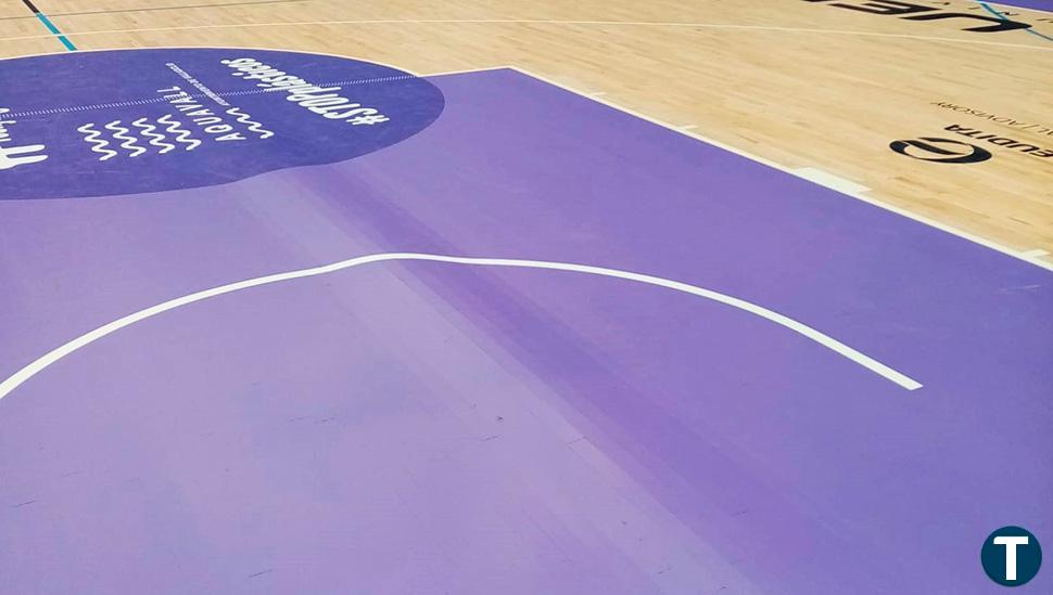 El Real Valladolid Baloncesto no puede entrenar en Pisuerga debido a un levantamiento del parqué