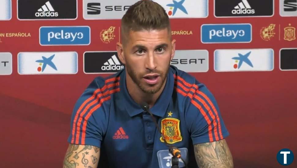 Sergio Ramos, "soñando" con estar en el Mundial con la selección 