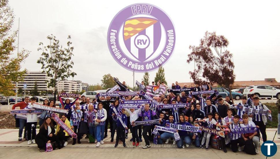 La Federación de Peñas del Real Valladolid quiere "mirar hacia adelante" tras el episodio sufrido en Pamplona: "El equipo nos necesita"