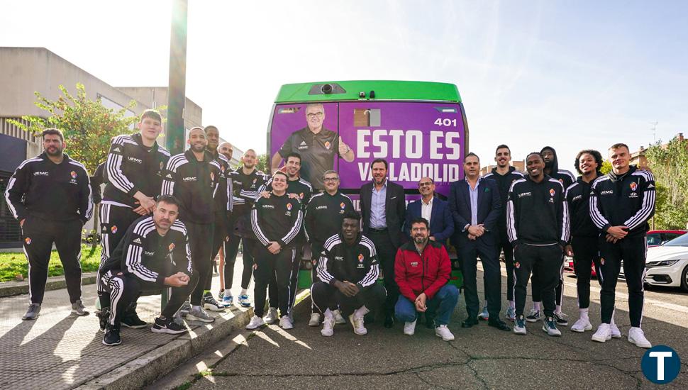 Auvasa, Real Valladolid Baloncesto y el Ayuntamiento firman un convenio para una ciudad "más verde"