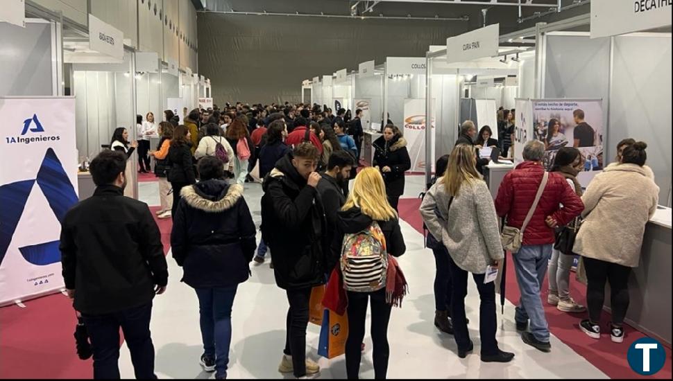 La Feria de Empleo de Valladolid congrega a más de 2.000 personas 