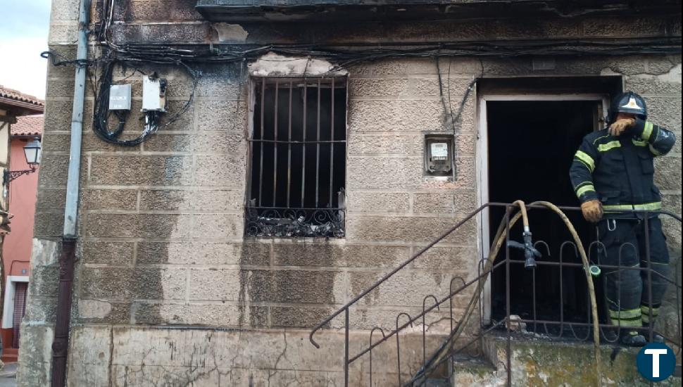 Sofocado un incendio en una casa de Valearcos de la Vega