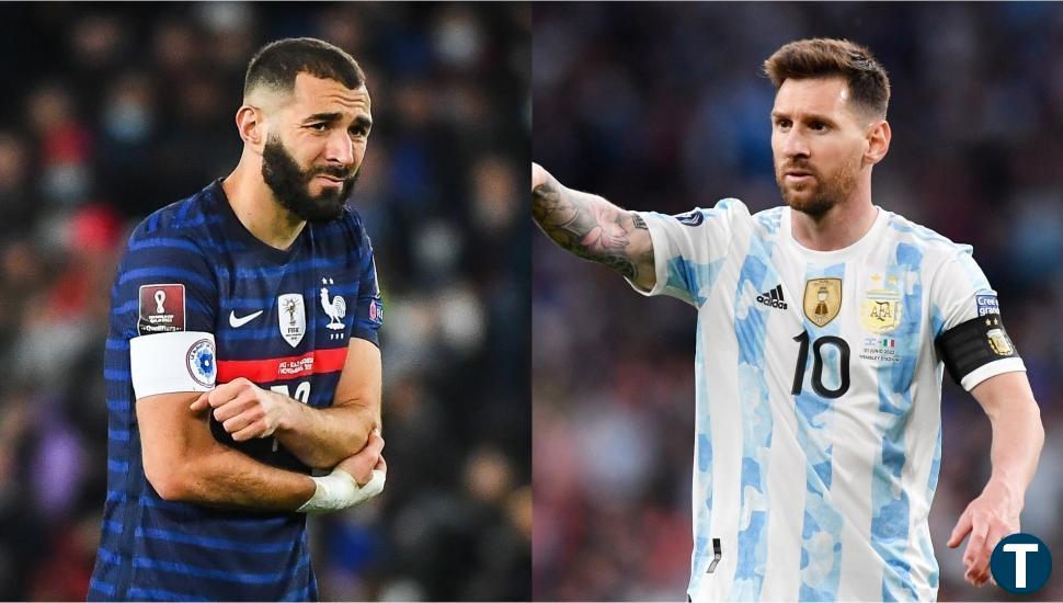 Benzema y Messi, duda en sus respectivas selecciones