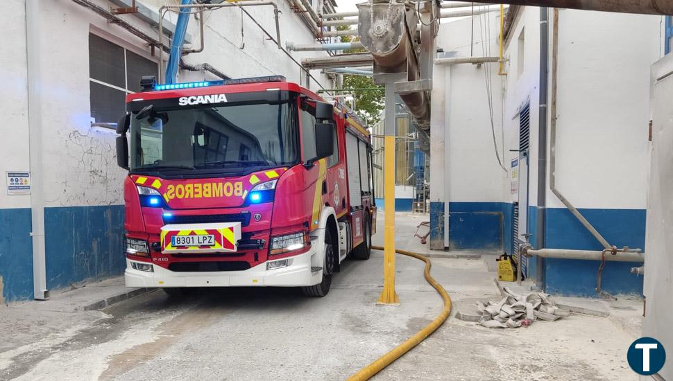 Sofocado un incendio originado en el interior de una nave en Cabezón de Pisuerga