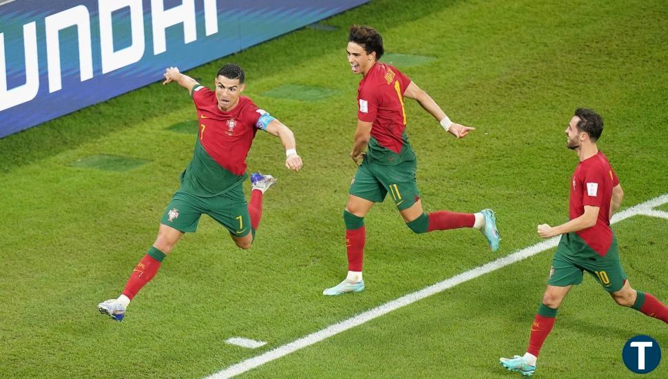 La Portugal de Cristiano reacciona a tiempo para evitar una nueva 'campanada' (3-2)