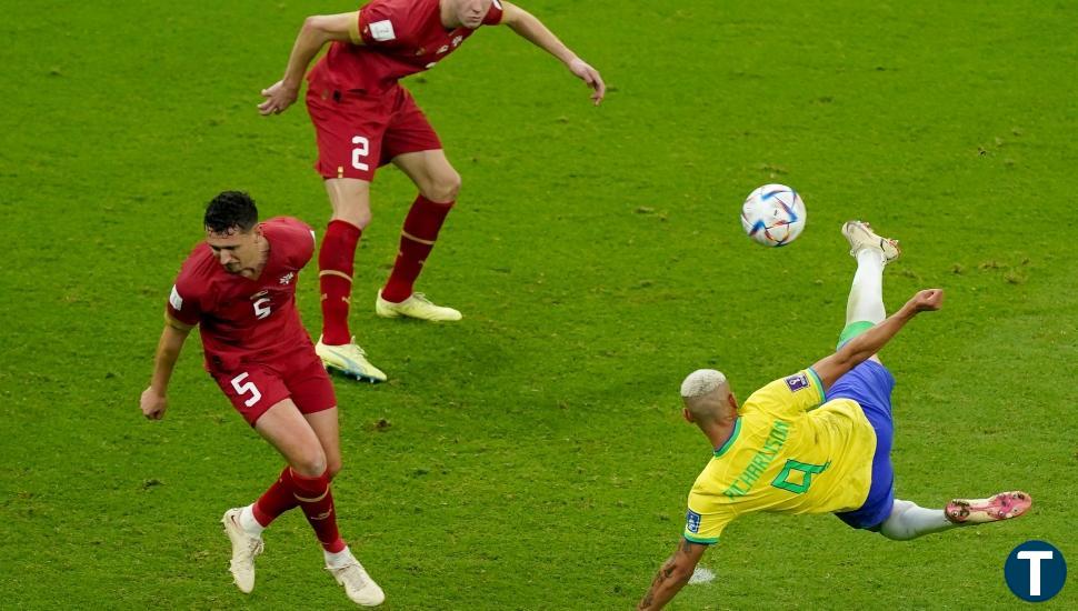 Brasil baila al son de Richarlison  ante Serbia (2-0)