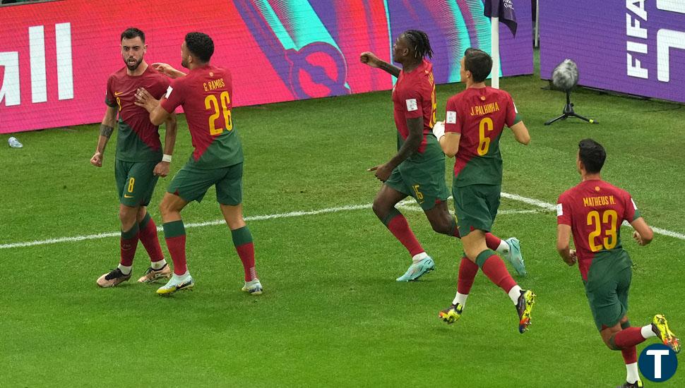 Bruno Fernandes alumbra el camino de Portugal en el Mundial (2-0)