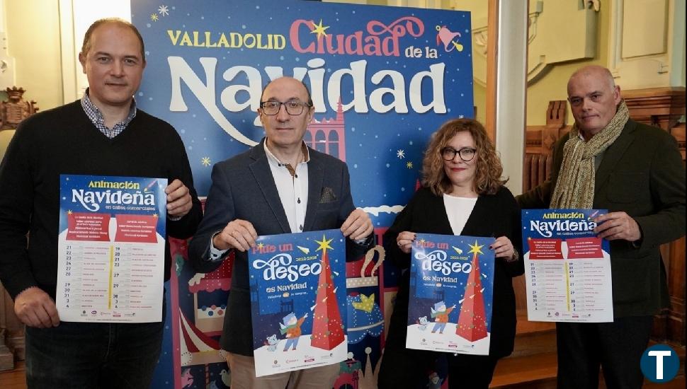 El Ayuntamiento anima a consumir en el comercio vallisoletano durante la Navidad