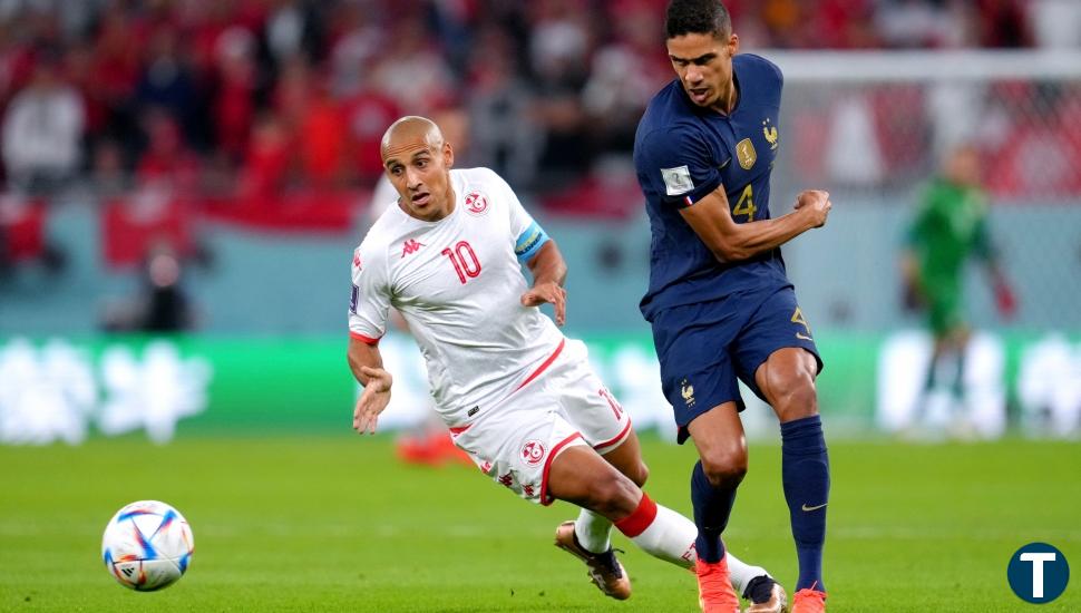 Túnez hace tarde los deberes ante Francia (1-0)