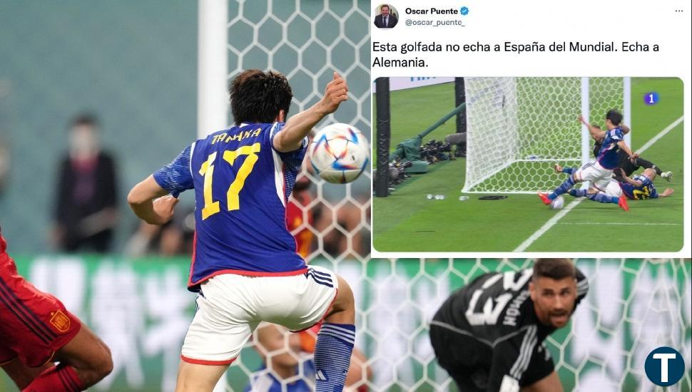 Puente etiqueta de "golfada" que el VAR haya validado el segundo gol de Japón a España