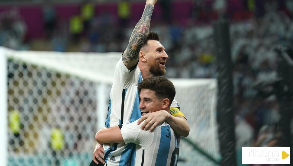 El barco de Argentina con Messi a la cabeza consigue zarpar hacia los cuartos del Mundial (2-1)