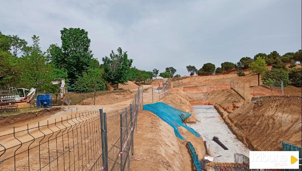 Las obras de los elevadores de Parquesol se retrasan al menos un mes más 