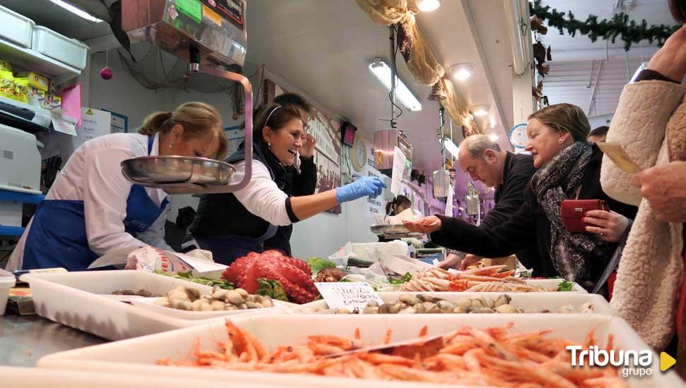 Lo que cuesta el menú de Nochebuena en Valladolid a diez días de la Navidad