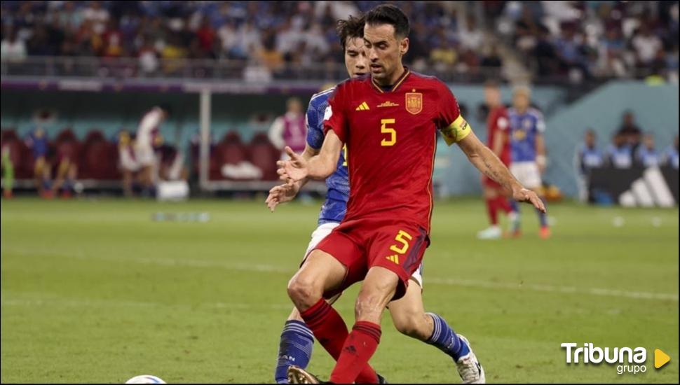 Sergio Busquets anuncia su salida de la selección española   