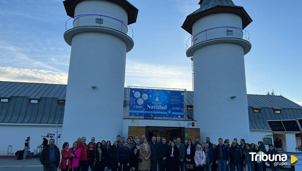 La Granja acoge el II Mercado de Navidad 'Alimentos de Valladolid' con más de 40 establecimientos