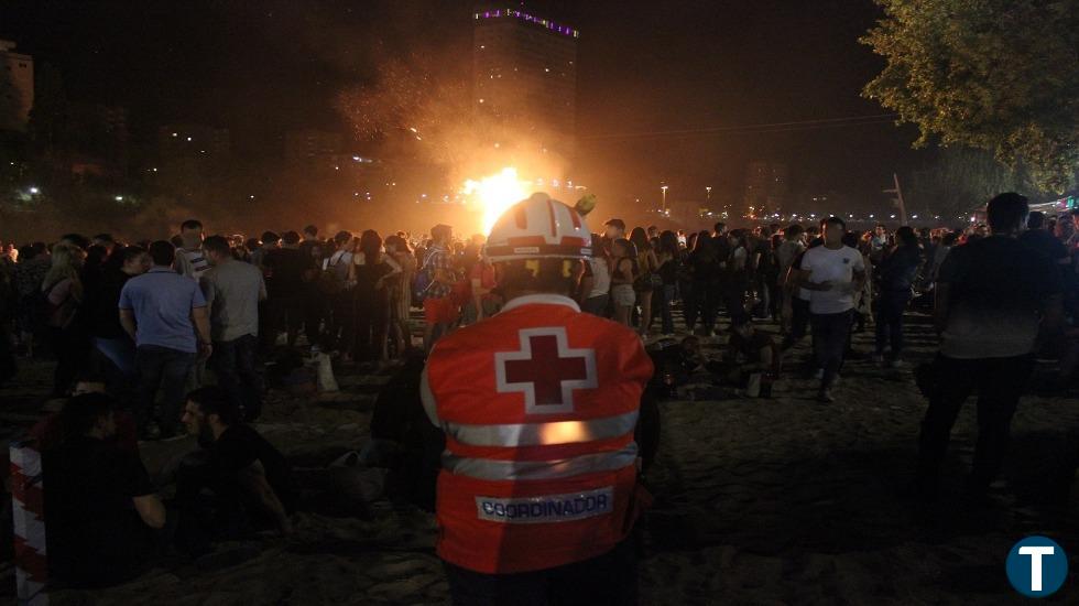 Los voluntarios de Cruz Roja estarán de servicio en la Noche de San Juan en Cigales, Rioseco y Valladolid