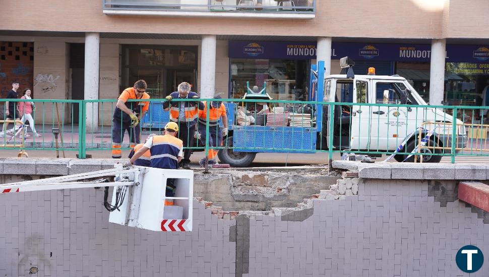 Las consecuencias del accidente en el túnel de San Isidro: herido un varón de 51 años