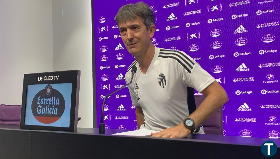 Pacheta promete un Real Valladolid "valiente y protagonista con el balón" en Primera