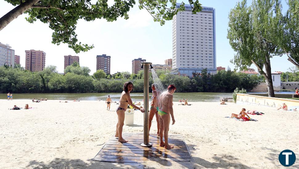 Valladolid se abrasa con la ola de calor y espera temperaturas extremas de 44 grados 