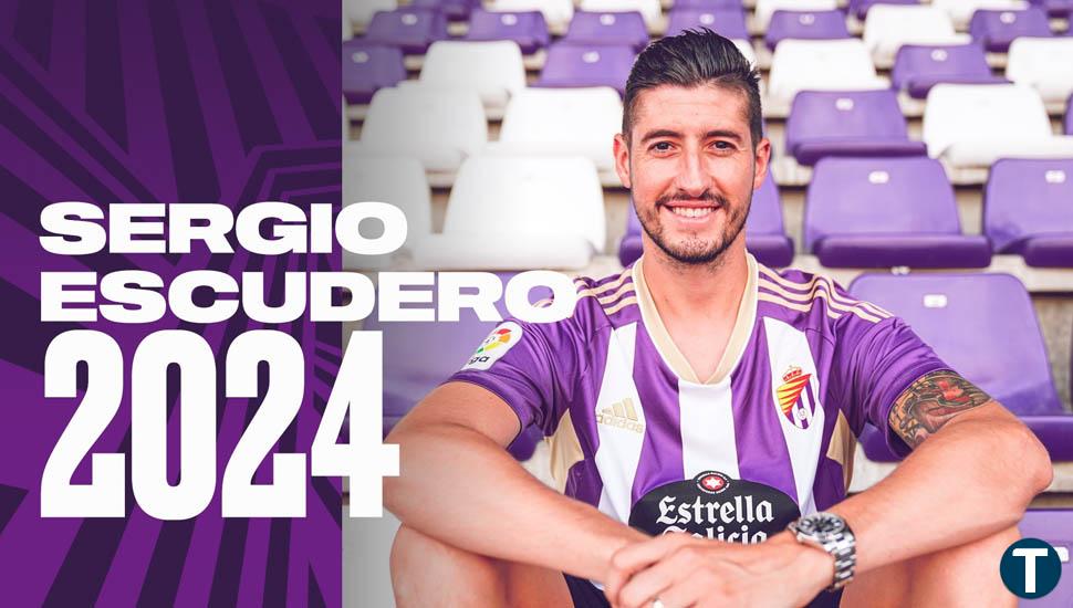 El Real Valladolid hace oficial su tercer fichaje de la temporada: firma a Sergio Escudero hasta 2024