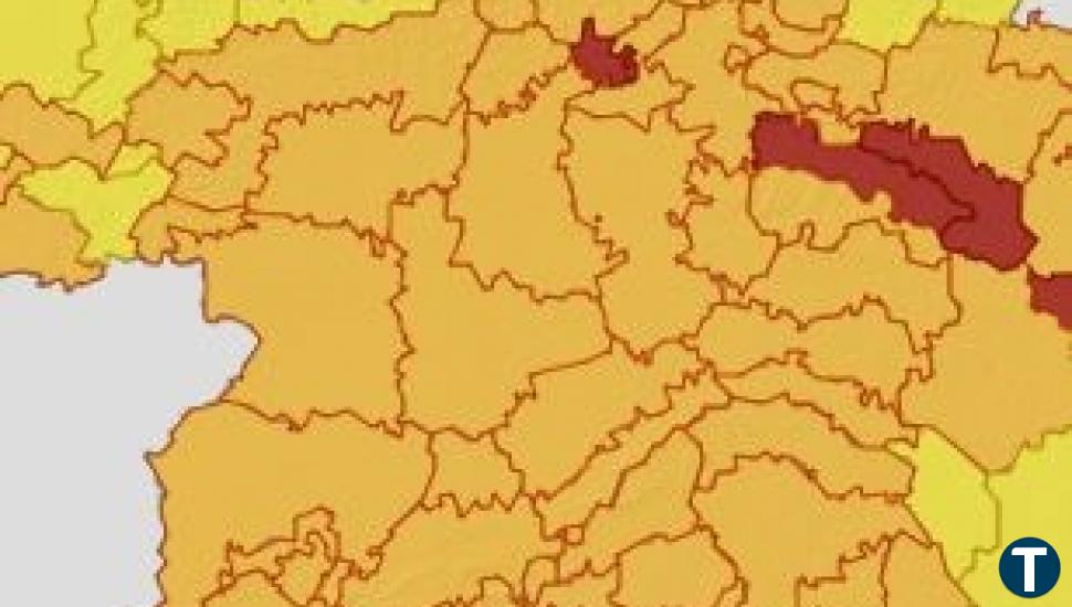 El aviso de nivel naranja por el calor volverá a estar presente este sábado en toda la provincia de Valladolid 