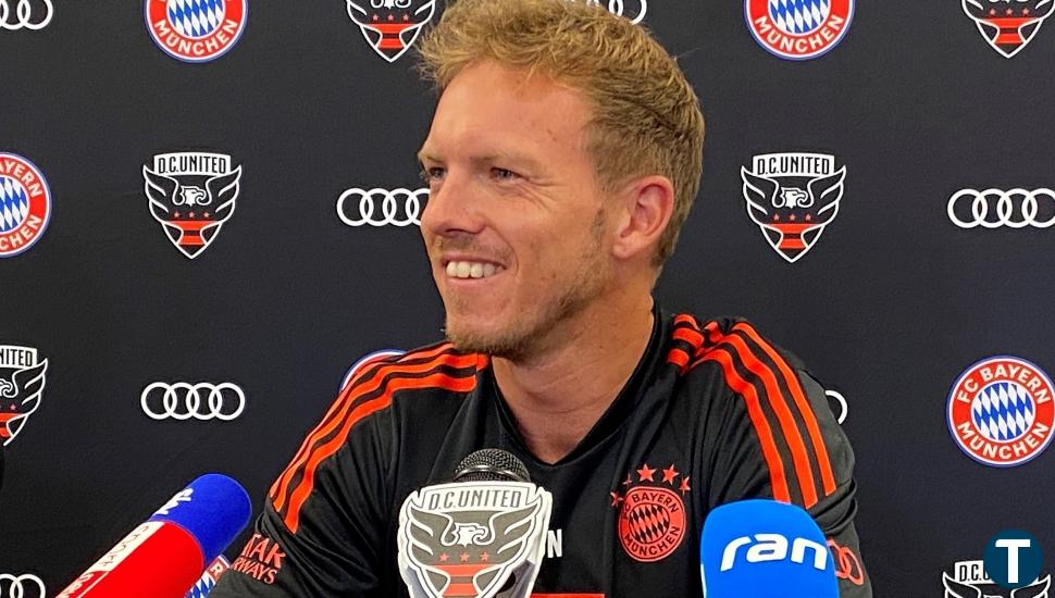 Nagelsmann se queja de que el FC Barcelona "es el único club sin dinero que compra al jugador que quiere"   