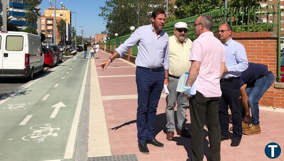 El Ayuntamiento reurbaniza la calle padre Benito Menni y construye un carril bici para unir Arco de Ladrillo y Juan Carlos I