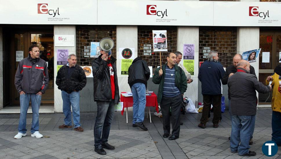 El paro sube en Valladolid un 2,38 por ciento con un incremento de 618 desempleados