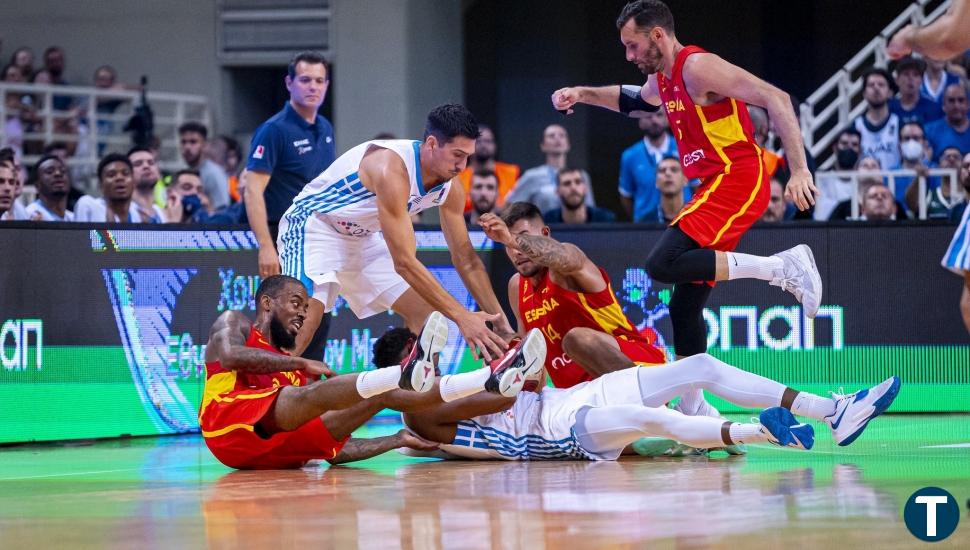 España pierde en su primer partido de preparación para el Eurobasket