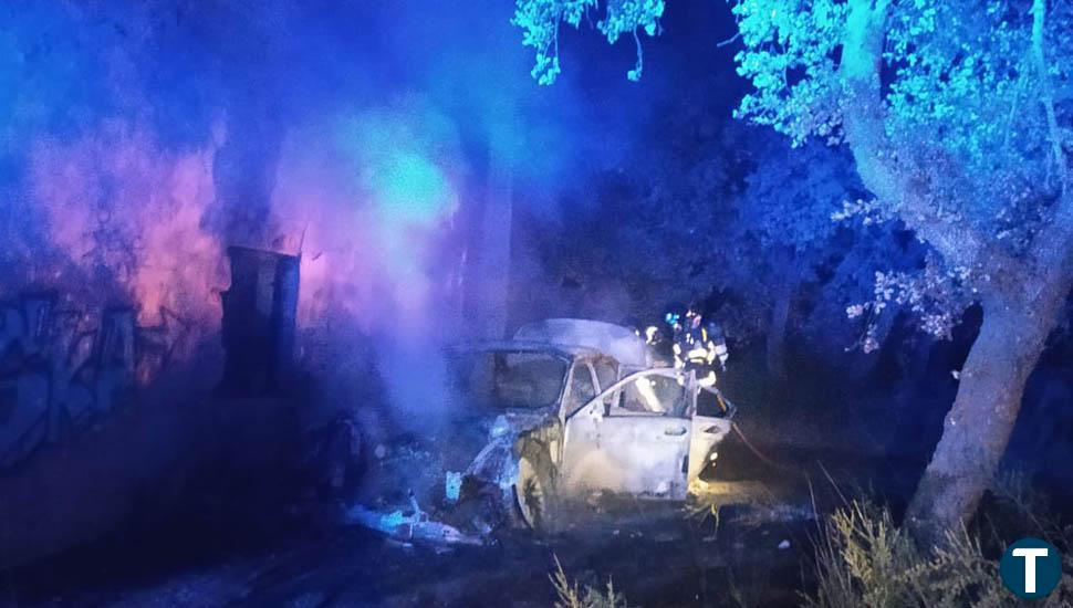 Sofocado el incendio producido en un coche robado que se encontraba en Boecillo