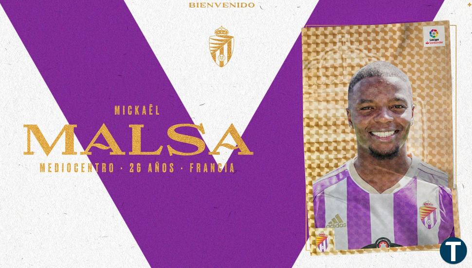 Mickaël Malsa, nuevo refuerzo para la medular del Real Valladolid