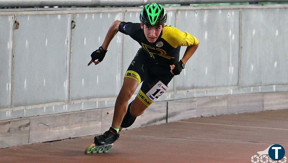 El patinador de los Rolling Lemons Adrián Alonso recibe la llamada de la selección española