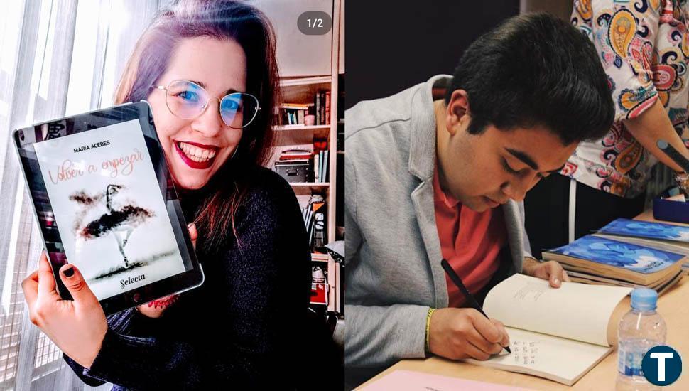 La historia de María Acebes y Adrián Rodríguez, dos jóvenes vallisoletanos emprendedores de la literatura