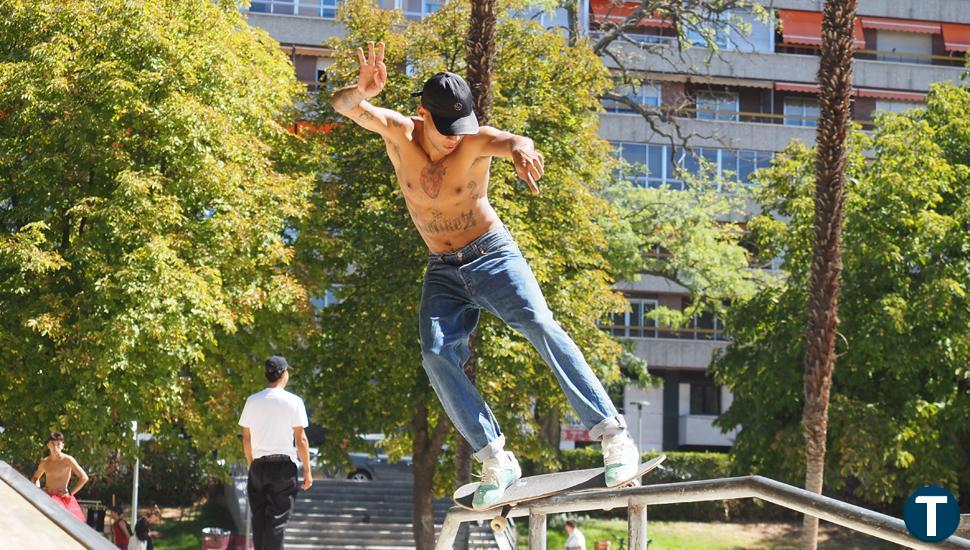 El parque Lorencito SKT acoge el campeonato de skateboarding de las Fiestas de San Lorenzo