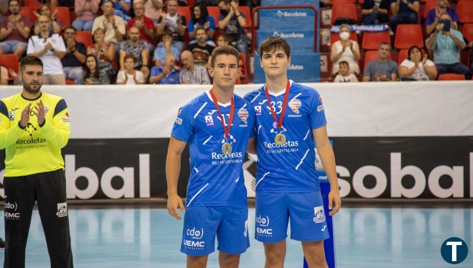 Reconocimiento a Pablo Herrero y Alejandro Pisonero por el oro en el Europeo con la selección juvenil