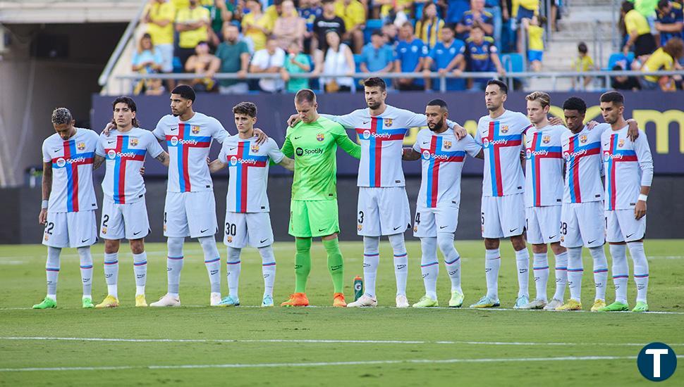 El Cádiz-Barça se reanuda: el aficionado, evacuado al hospital