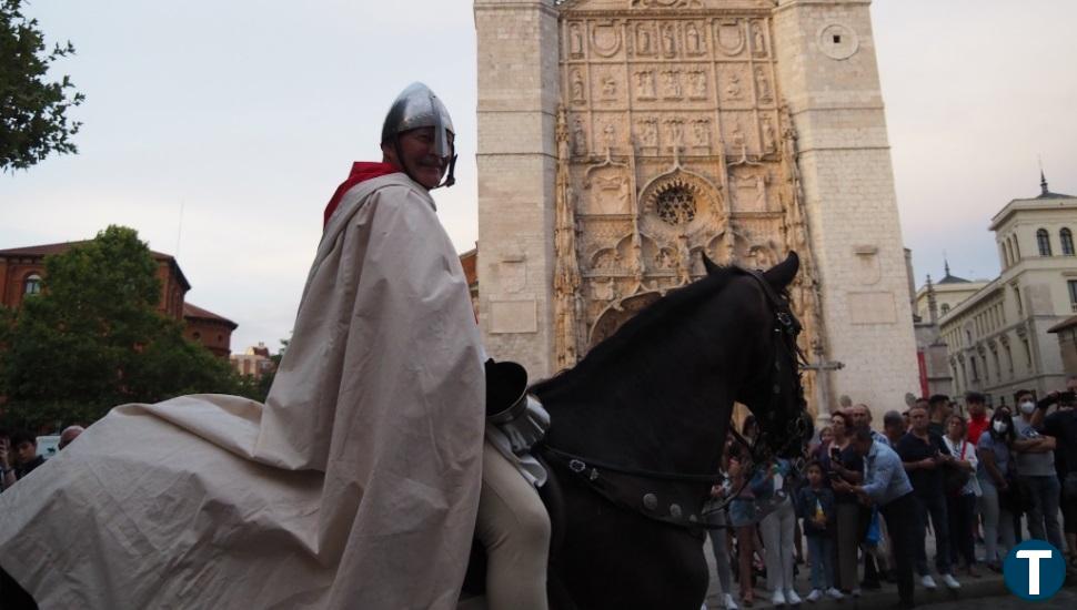 Valladolid rememora el funeral del héroe irlandés Red Hugh O'Donnell con una recreación histórica