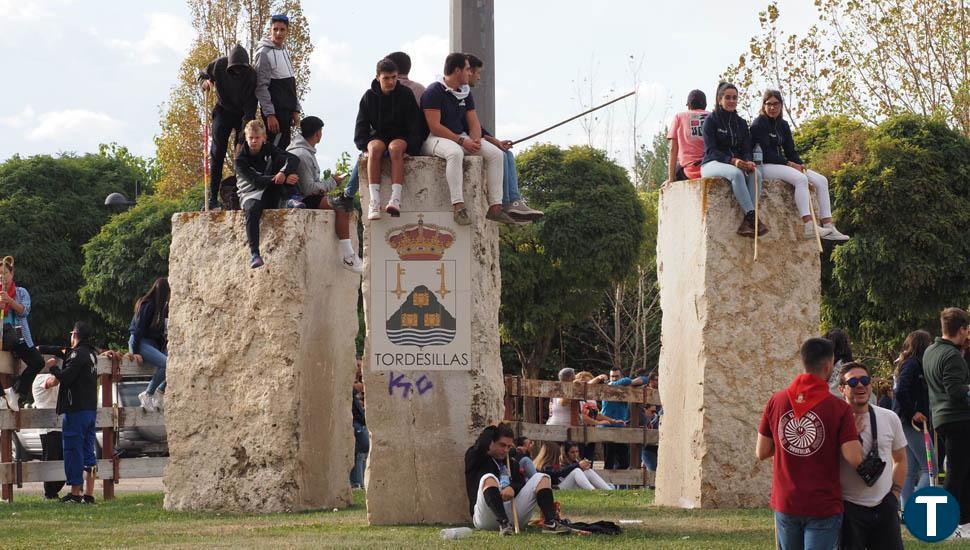 Tranquilidad, buen ambiente y sin animalistas en los momentos previos al Toro de la Vega