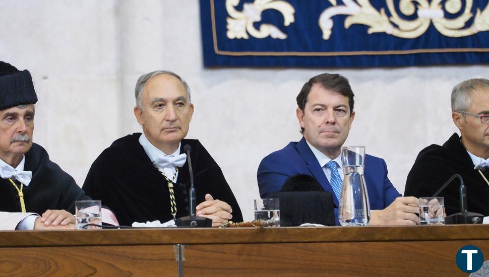 Antonio Largo augura que el curso de la Universidad de Valladolid se realice "con total normalidad"