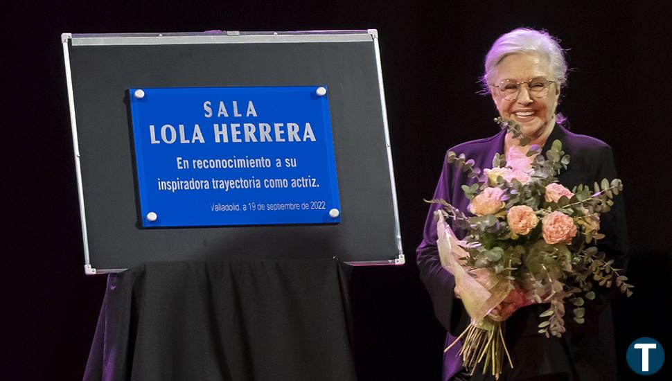La actriz vallisoletana Lola Herrera da nombre a una sala del colegio Teresianas de Valladolid