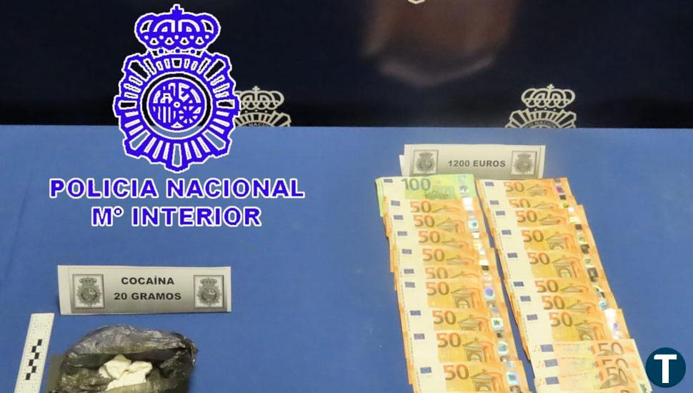 Interceptan más de 18 gramos de cocaína a un varón de 33 años tras intentar escaparse de un control en Parquesol