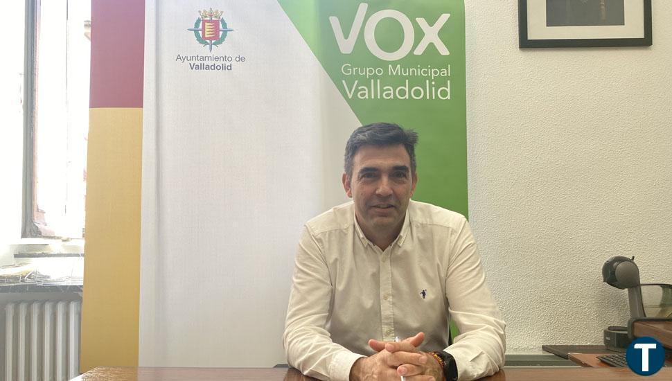 El concejal de Vox Valladolid: "Estaría encantado de que el partido confiara en mí para presentarme a la Alcaldía"