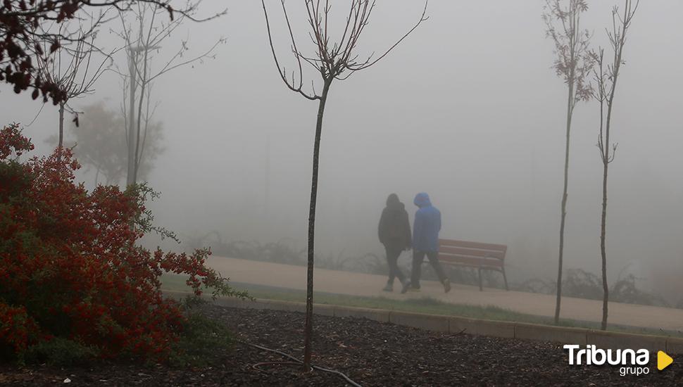 Valladolid, en alerta amarilla los tres próximos días por niebla