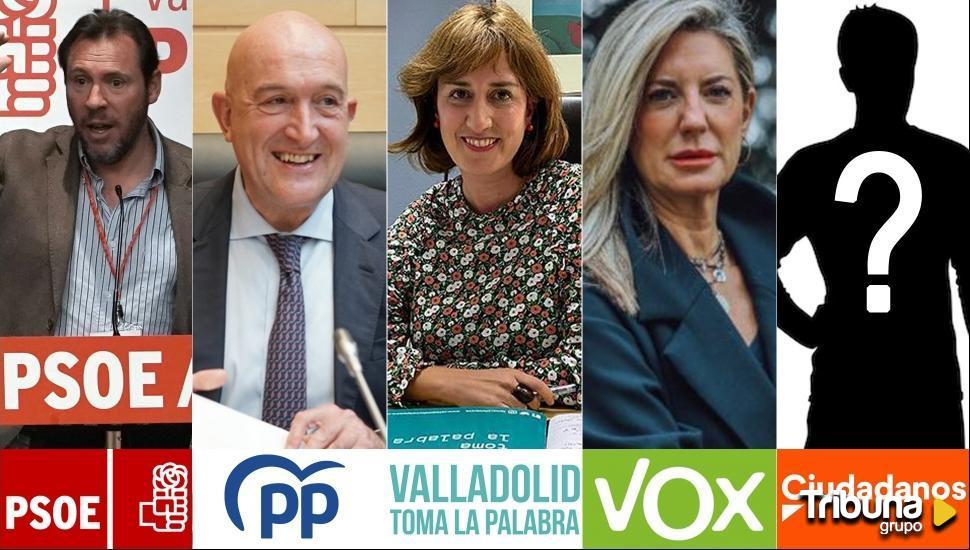 Quiénes son los candidatos a la Alcaldía de Valladolid 