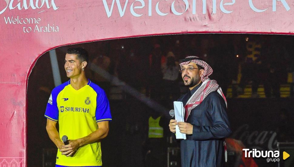 Cristiano Ronaldo visita en Riad al que fue su antiguo equipo, el Real Madrid