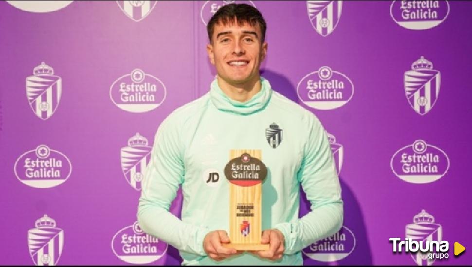 Fresneda, sobre su futuro en el Real Valladolid: "Mi deseo a día de hoy es jugar aquí"