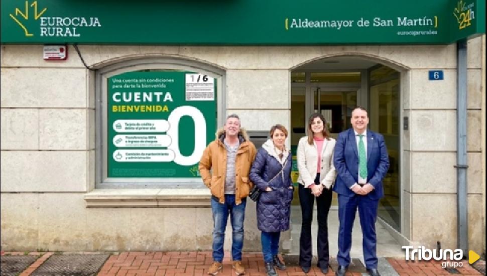 Eurocaja Rural abre oficina en Aldeamayor de San Martín