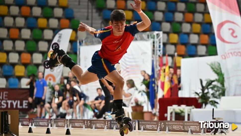 El patinador vallisoletano Álvaro Nieto, seleccionado para el Mundial de China