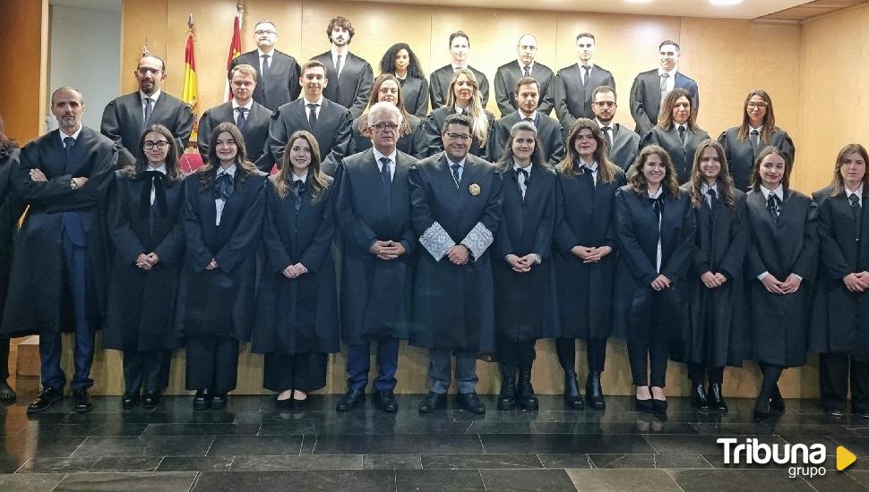 Una treintena de letrados se suman al Colegio de la Abogacía de Valladolid